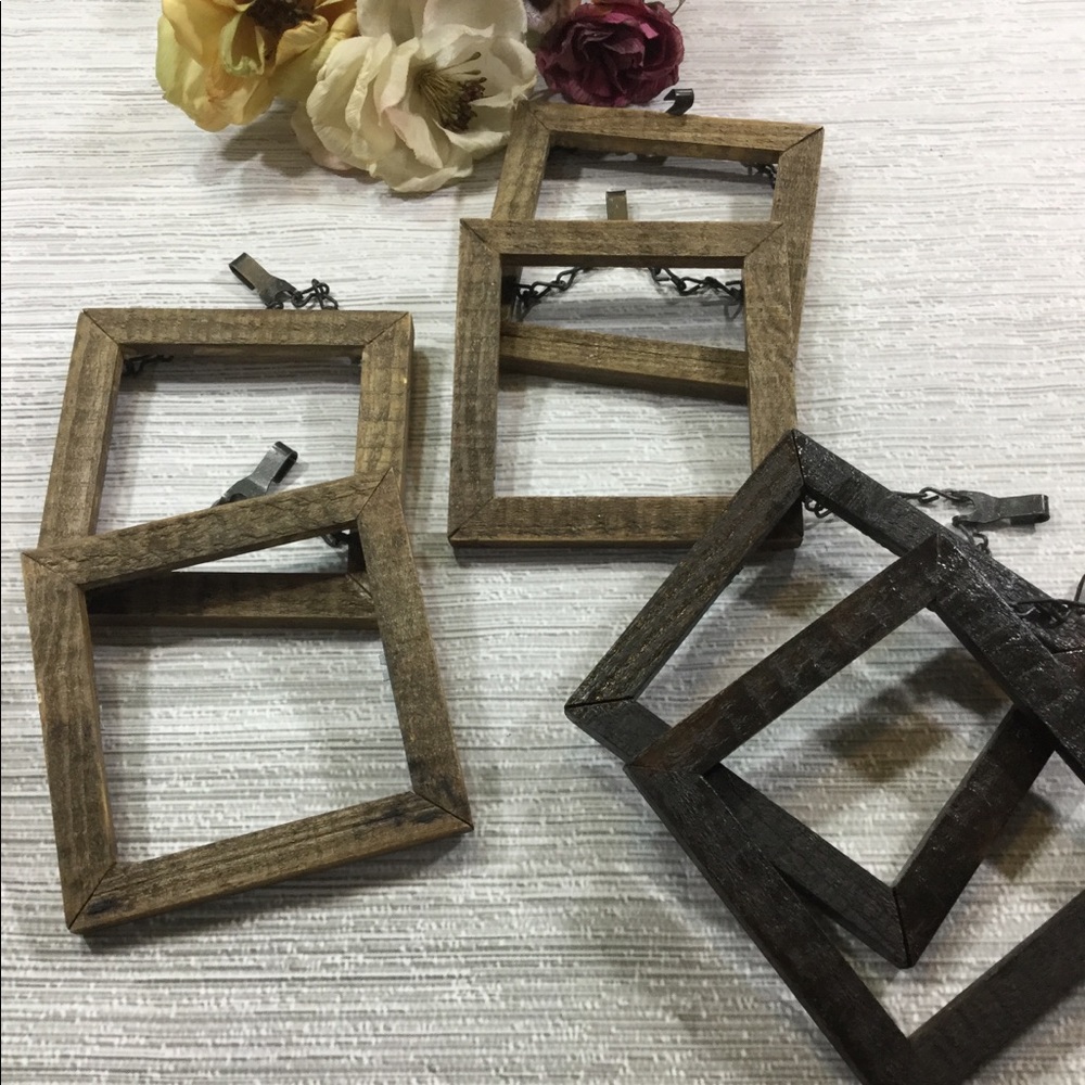 👀👀👀.3 ...Pairs of Wooden Frame For Whatever Yo…